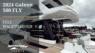 JUST IN | 2024 Galeon 500 FLY | MarineMax Jupiter