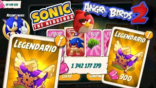 💎💎 ABRIENDO COFRES LEGENDARIOS 🤑INFINITOS ANGRY BIRDS 2 HACK  x SONIC THE HEDGEHOG (HACK,MOD MENU)