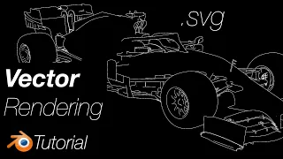 [3.3] Blender Tutorial: 3D Model to SVG Image, Vector Graphics