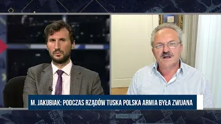 M. Jakubiak: jeśli Tusk dojdzie do władzy, polska armia znów będzie niszczona | W Punkt 2/2