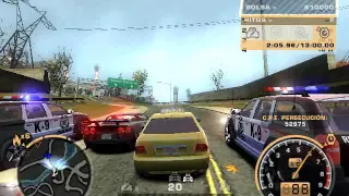 nfs most wanted final pursuit with taxi car