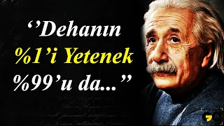 Albert Einstein'ın Bu 35 Sözü Hayat Değiştiriyor - Kişisel Gelişim Motivasyon Videoları