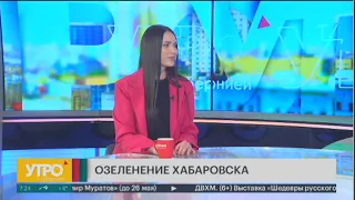 Озеленение Хабаровска. Какие растения высадят в городе? Утро с Губернией.  23/04/2024. GuberniaTV