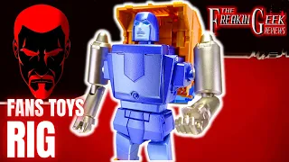 Fans Toys RIG (Huffer): EmGo's Transformers Reviews N' Stuff