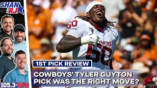 Cowboys Trade Down & Draft OT Tyler Guyton: Was That The Right Move? | Shan & RJ