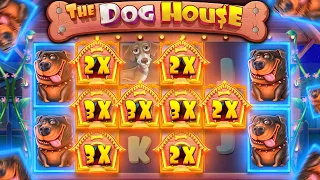 MY BEST SESSION ON DOG HOUSE MEGAWAYS🐶🏠 *4 SCATTERS INSANE WINS*