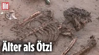 6800 Jahre altes Skelett in Niederbayern