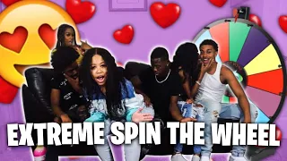 EXTREME SPIN THE WHEEL CHALLENGE😍💦 *Gets Spicy*