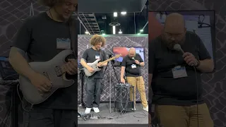 Rabea Massaad & Neural DSP creating patches on the Quad Cortex - NAMM 2023