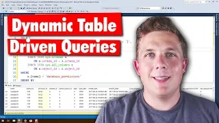 A Template For Dynamic Table-Driven Queries