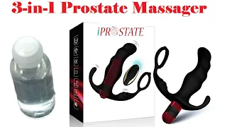 3-in-1 Iprostate Prostate Massager with Remote for Ultimate Prostate Health