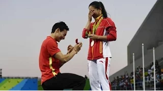 Chinese diver gets marriage proposal after taking silver medal at Rio