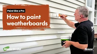 Paint like a Pro - How to paint weatherboards