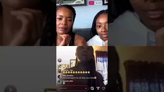 Skai Jackson removes girl on instagram live!