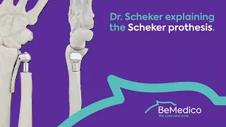 Dr. Scheker explaining the Scheker prothesis