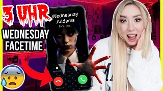 FACETIME Wednesday Addams alias JENNA ORTEGA niemals 3 Uhr Nachts um die WAHRHEIT heraus zu finden