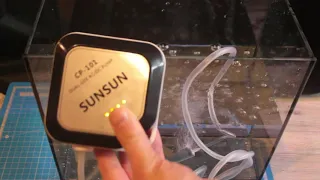 Обзор компрессора на аккумуляторе SunSun CP-101.
