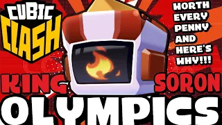 KING SORON IS JUST THE BEST !!  SORON OLYMPICS | CUBIC CLASH