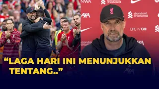 Pesan Haru Jurgen Klopp Usai Liverpool Gagal Juara Liga Primer Inggris: Saya Bangga, Tapi Kecewa..