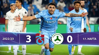 Trabzonspor - B. Giresunspor (3-0) Highlights/Özet | Spor Toto Süper Lig - 2022/23