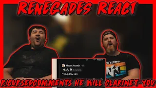 r/Cursedcomments | he will clarinet you 🙂 - @EmKay | RENEGADES REACT