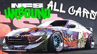 NFS UNBOUND - FULL CAR LIST!