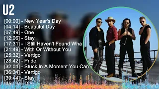 U2 2024 MIX Favorite Songs - New Year's Day, Beautiful Day, One, Stay