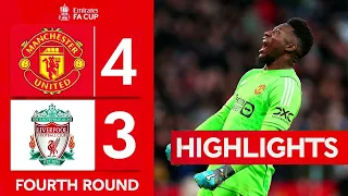 Manchester United 4-3 Liverpool | Emirates FA Cup 2023-24 🔥