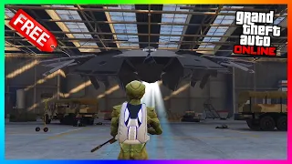 The SECRET Alien UFO Inside Of Fort Zancudo Has Finally Been Revealed In GTA 5 Online...👽