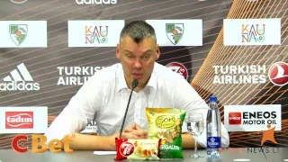 Trenerių ir krepšininkų komentarai po Kauno „Žalgirio“ ir Maskvos CSKA rungtynių.