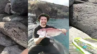 Fishing Madeira, good dentex/pargo