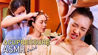 Fix Tight Shoulder with Acupressure by Thai doctor | Relaxing chat [ASMR Soft Spoken]