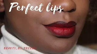 Comment appliquer son rouge à lèvres (Dégradé sur les lèvres)I Beauty_by_preesk