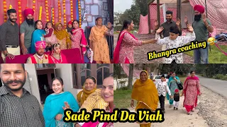 Sahibjeet Ne Dekhia Apne Pind Da Viah , Preet Ne Sikhia Sanu Bhangra 😂😂