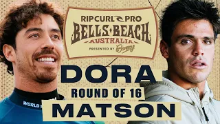 Yago Dora vs Kade Matson | Rip Curl Pro Bells Beach presented by Bonsoy 2024 - Round of 16