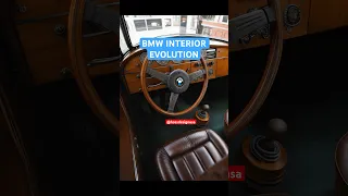 BMW Interior Evolution