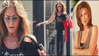 Fit and fabulous at 54 Jennifer Aniston emerges from her new favorite workout class after revealing