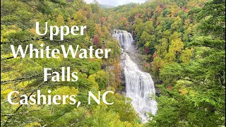 Upper Whitewater Falls - Highest Waterfall East of the Rockies - Best NC Waterfalls