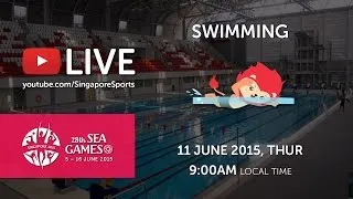 Swimming Heats (Day 6) | 28th SEA Games Singapore 2015