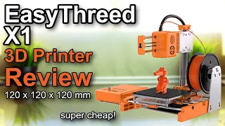 EASYTHREED X1 | Assembly and Review | Cheapest 3D Printer