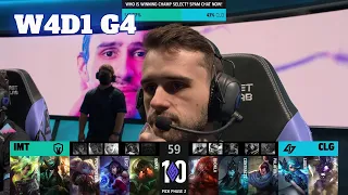 IMT vs CLG | Week 4 Day 1 S12 LCS Summer 2022 | CLG vs Immortals W4D1 Full Game