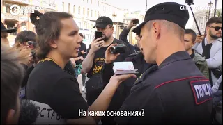 "Выборы есть, но выбора нет". В Петербурге задержаны участники одиночного пикета