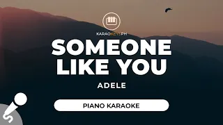 Someone Like You - Adele (Piano Karaoke)