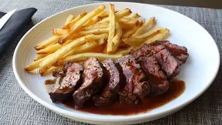 Butcher's Steak (aka Hanger Steak) - How to Trim and Cook Butcher's Steak