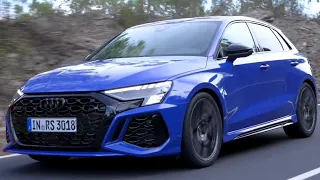 AUDI RS3 performance edition 2023 - CRAZY EXHAUST SOUND, drifting, exterior & interior