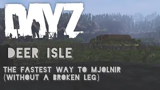 The best way through bear temple on DEER ISLE!  How to get to the hammer FAST! #dayz