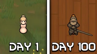 I Spent 100 Days in a Medieval Rimworld