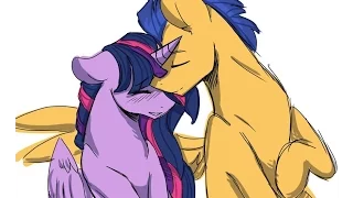 Twilight Sparkl and Flash Sentry