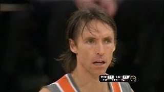 Steve Nash Full Highlihts 2011.03.22 at Lakers - 19 Pts, 20 Assists, Triple OT game