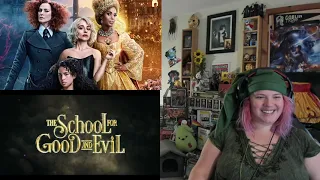 Sofia Wylie runs THE SCHOOL FOR GOOD AND EVIL Part 1 REACTION!! Reactary